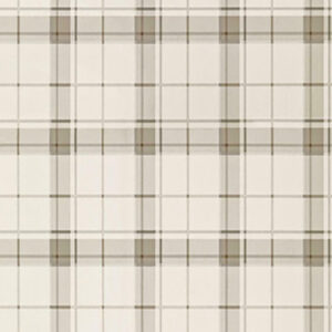 Highland Check Dove Grey Fabric by Laura Ashley